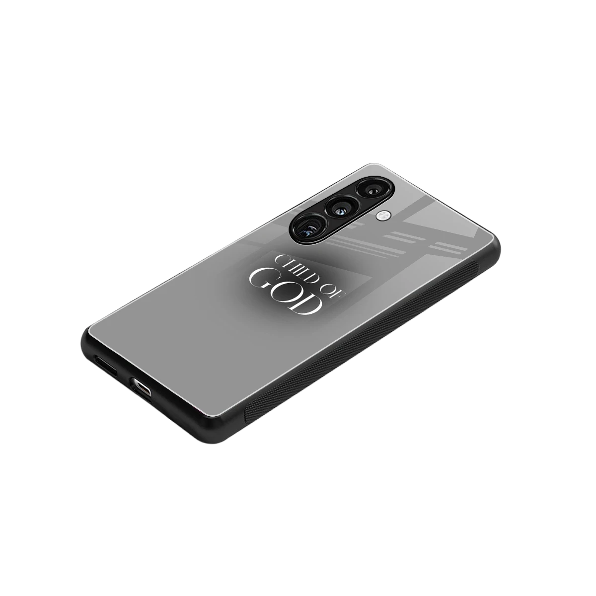Child Of God stylish phone case for samsung galaxy s25 fe | glossy glass and slim fit