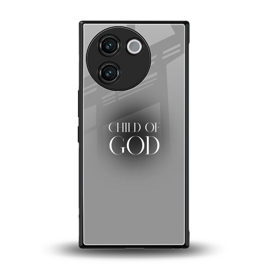 Child Of God back phone cover | glass case for vivo v30e
