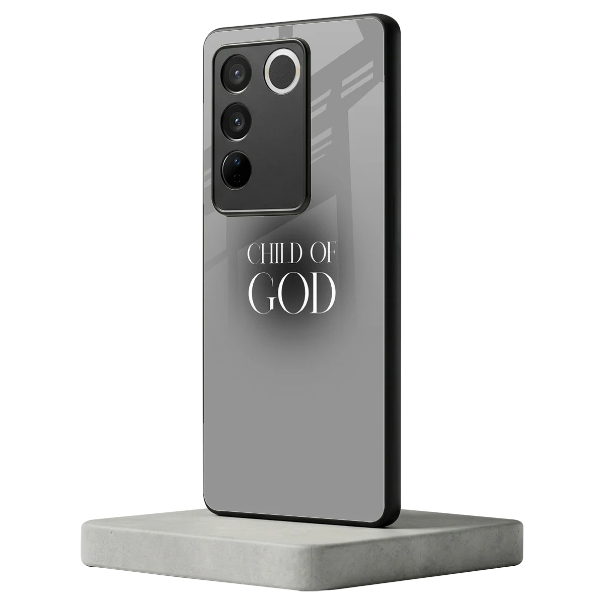 Child Of God vivo v27 5g mobile cover | shockproof glass phone case