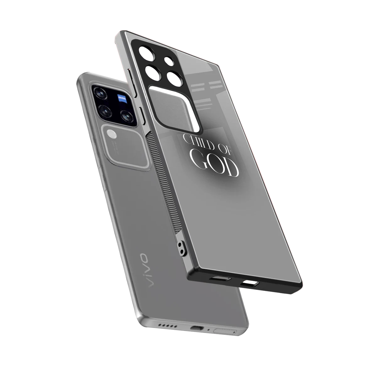 Child Of God sleekvivo v30 pro cover with tempered glass back and TPU edges