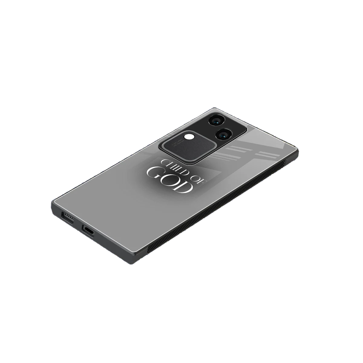 Child Of God stylish phone case for vivo v30 | glossy glass and slim fit