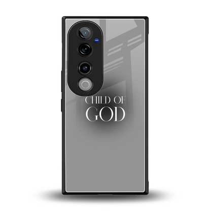 Child Of God back phone cover | glass case for vivo v40 pro