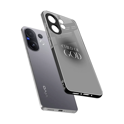 Child Of God sleek vivo v60 cover with tempered glass back and TPU edges