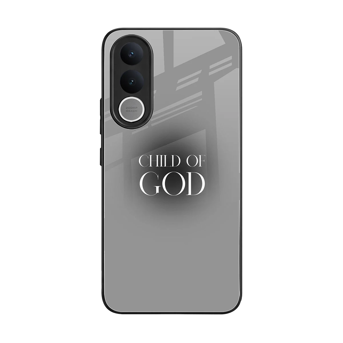 Child Of God back phone cover | glass case for vivo v70 fe