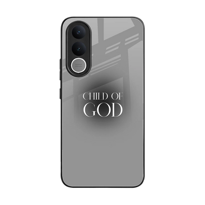 Child Of God back phone cover | glass case for vivo v70 fe