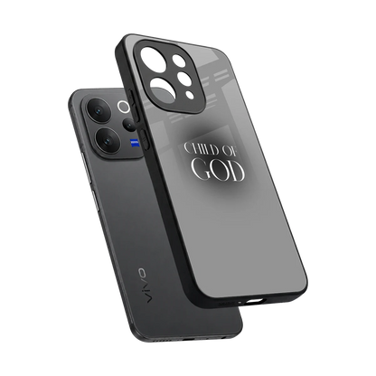 Child Of God sleek vivo v70 cover with tempered glass back and TPU edges