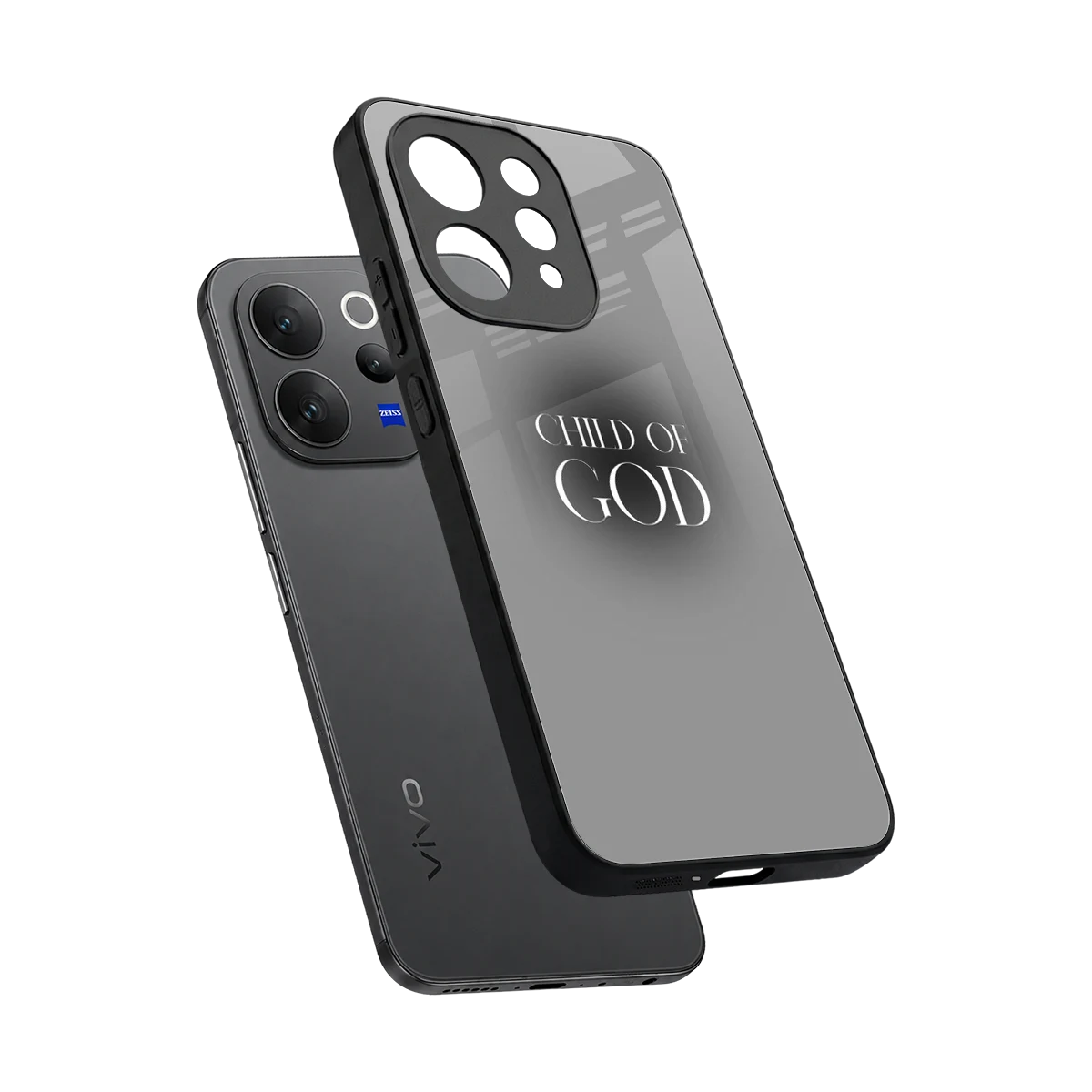 Child Of God sleek vivo v70 elite cover with tempered glass back and TPU edges