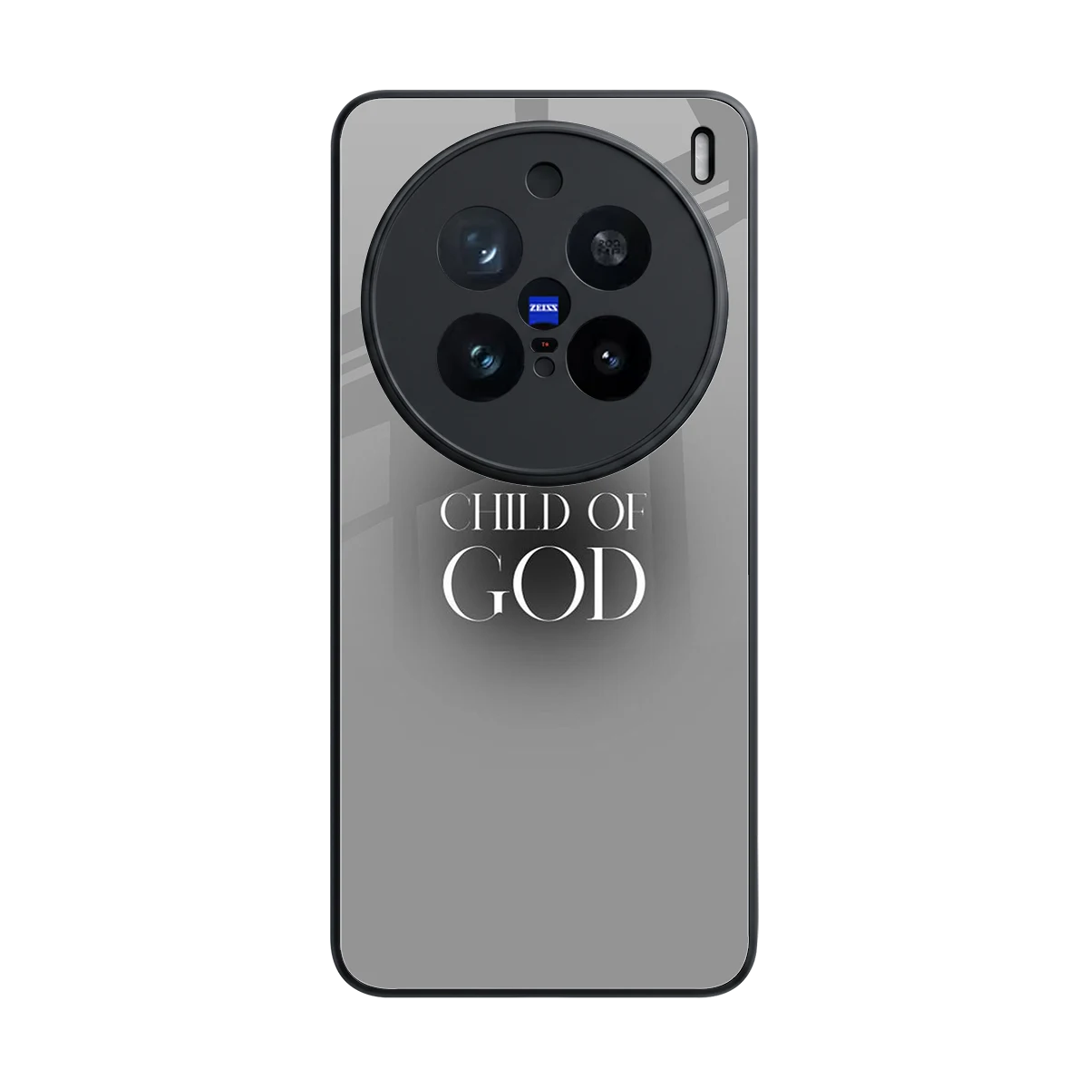 Child Of God back phone cover | glass case for vivo x200 pro