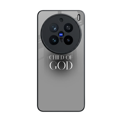 Child Of God back phone cover | glass case for vivo x200 pro