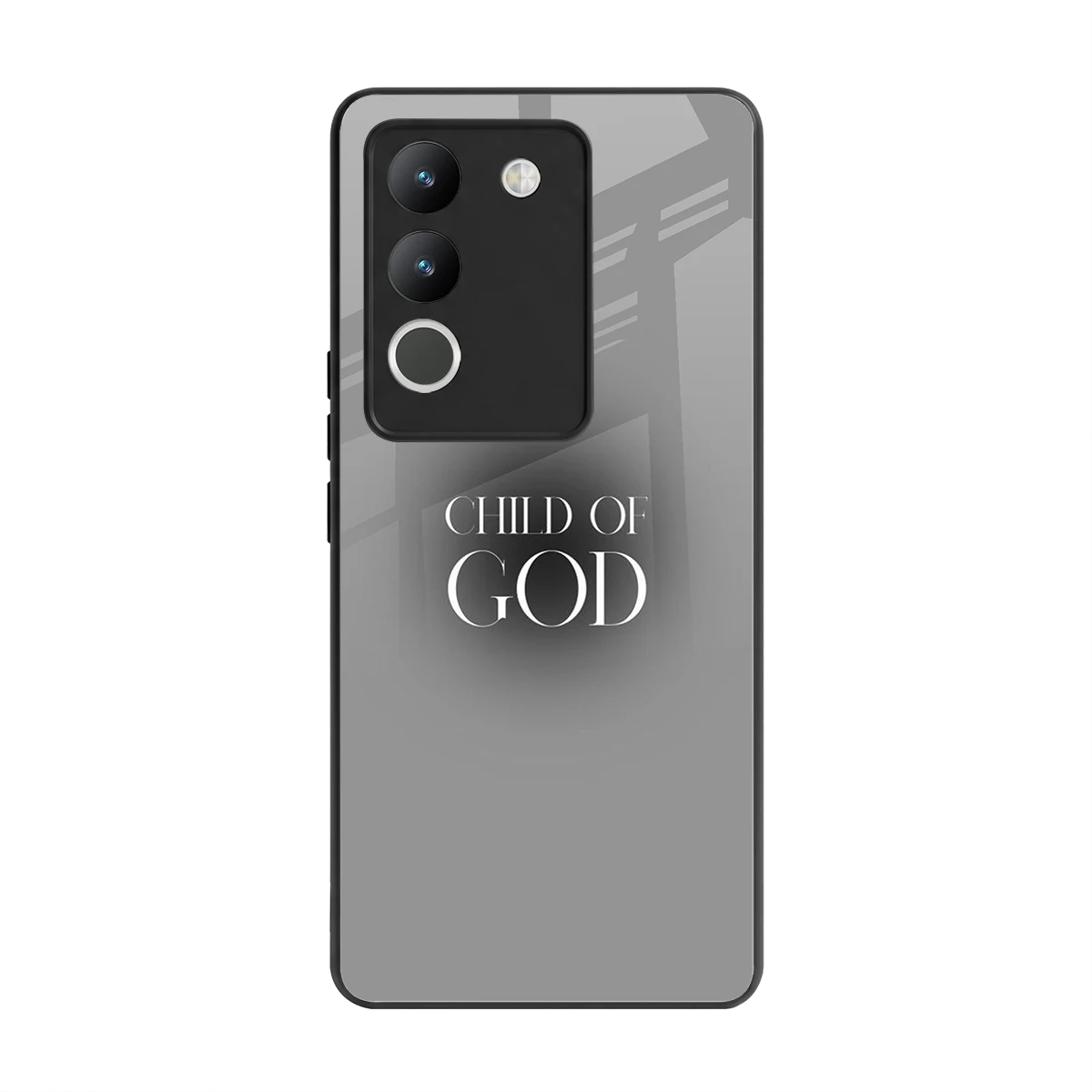 Child Of God back phone cover | glass case for vivo y200 5g