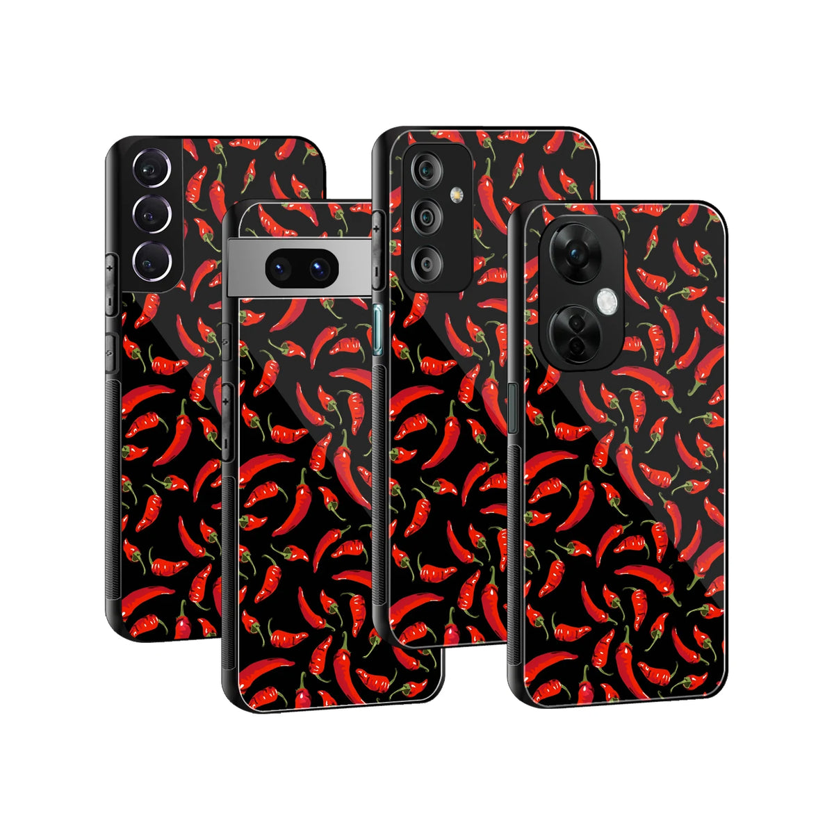 Stylish Glass Back Case for All Smartphones iPhone, Samsung, OnePlus, Pixel, Redmi, Oppo, Vivo, Motorola