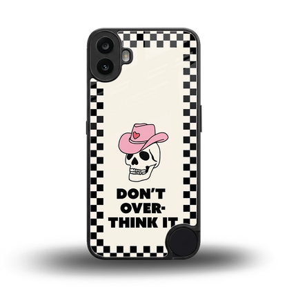 Chill Mode back phone cover | glass case for cmf nothing phone 1