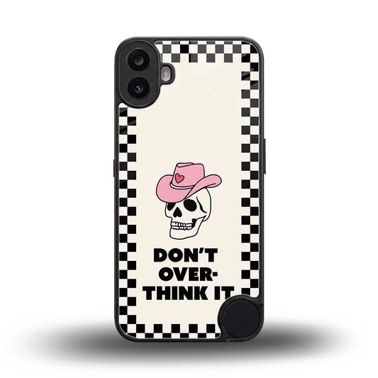 Chill Mode back phone cover | glass case for cmf nothing phone 1