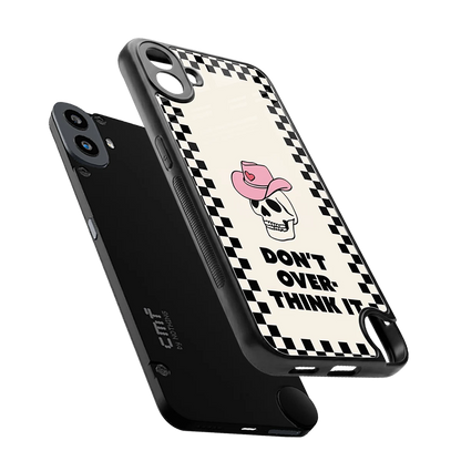 Chill Mode sleek cmf nothing phone 1 cover with tempered glass back and TPU edges