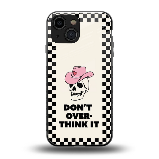 Chill Mode back phone cover | glass case for iphone 12 mini