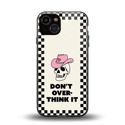 Chill Mode back phone cover | glass case for iphone 13