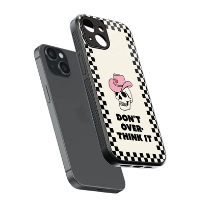 Chill Mode sleek iphone 13 cover with tempered glass back and TPU edges