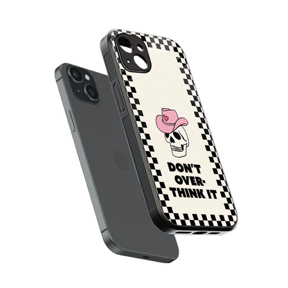 Chill Mode sleek iphone 14 plus cover with tempered glass back and TPU edges