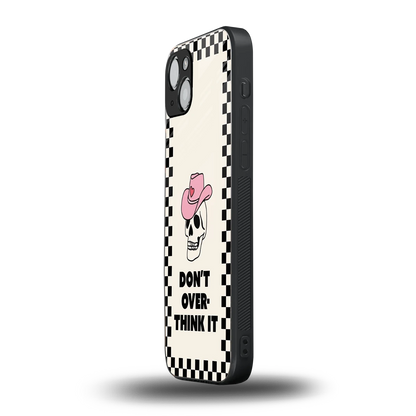 Chill Mode iphone 14 plus mobile cover | shockproof glass phone case