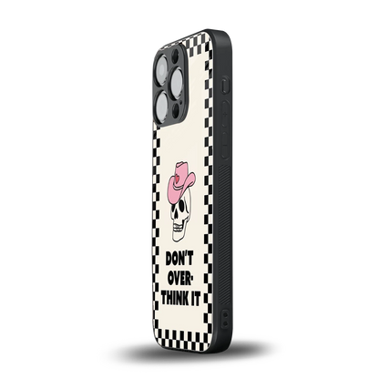 Chill Mode iphone 15 pro mobile cover | shockproof glass phone case