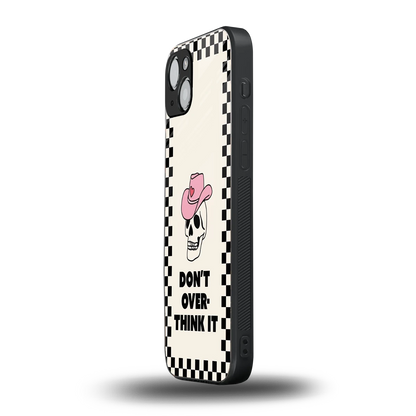 Chill Mode iphone 15 mobile cover | shockproof glass phone case