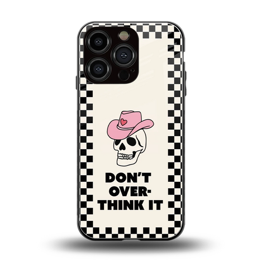 Chill Mode back phone cover | glass case for iphone 16 pro