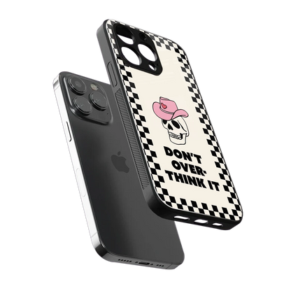 Chill Mode iphone x mobile cover | shockproof glass phone case