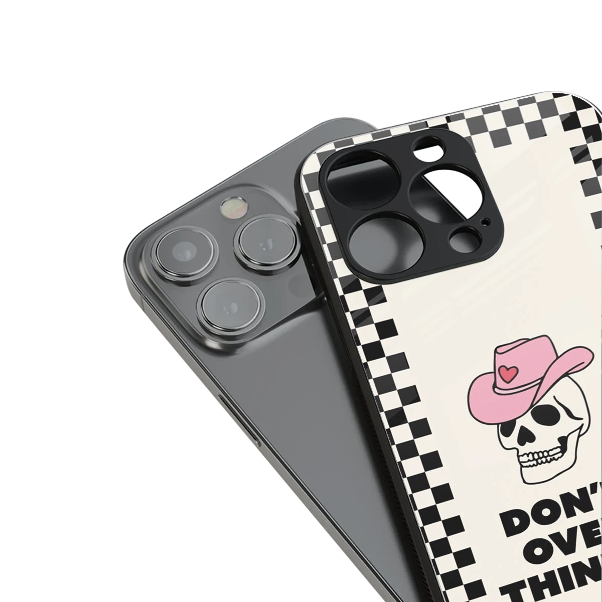 Chill Mode stylish phone case for iphone 15 pro max | glossy glass and slim fit