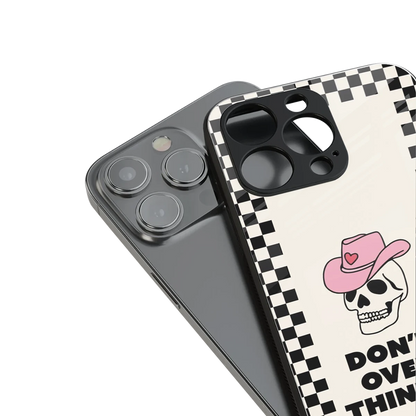 Chill Mode stylish phone case for iphone 15 pro max | glossy glass and slim fit