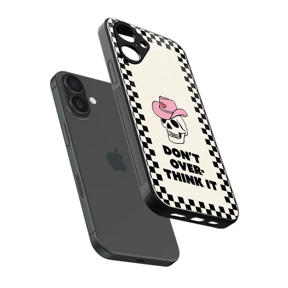 Chill Mode sleek iPhone 16 cover with tempered glass back and TPU edges