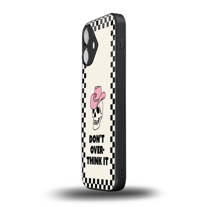 Chill Mode iPhone 16 mobile cover | shockproof glass phone case