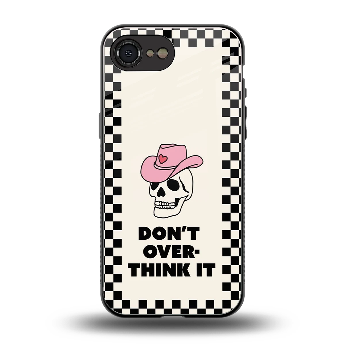 Chill Mode back phone cover | glass case for iphone 17e