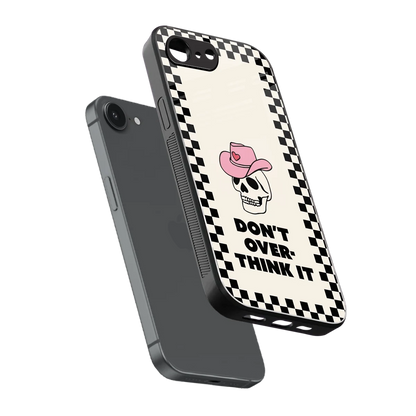 Chill Mode sleek iphone 17e cover with tempered glass back and TPU edges