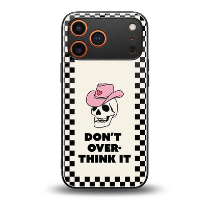 Chill Mode back phone cover | glass case for iphone 17 pro