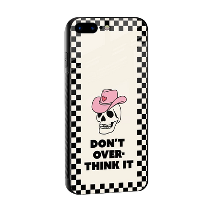 Chill Mode sleek iphone 8 plus cover with tempered glass back and TPU edges
