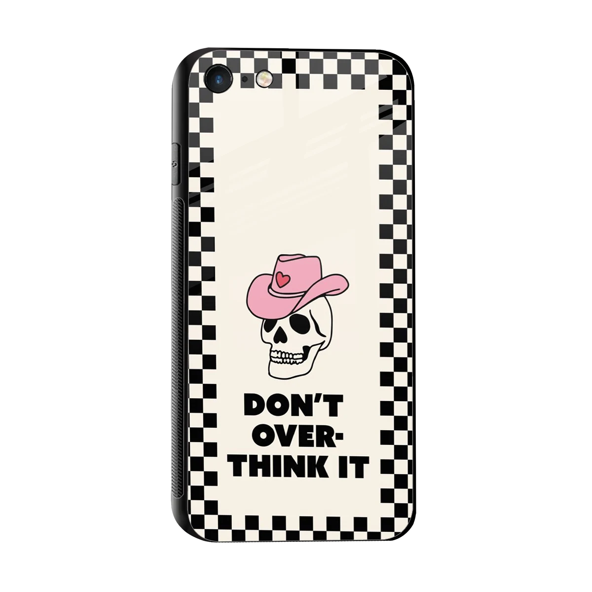 Chill Mode sleek iphone 7 cover with tempered glass back and TPU edges