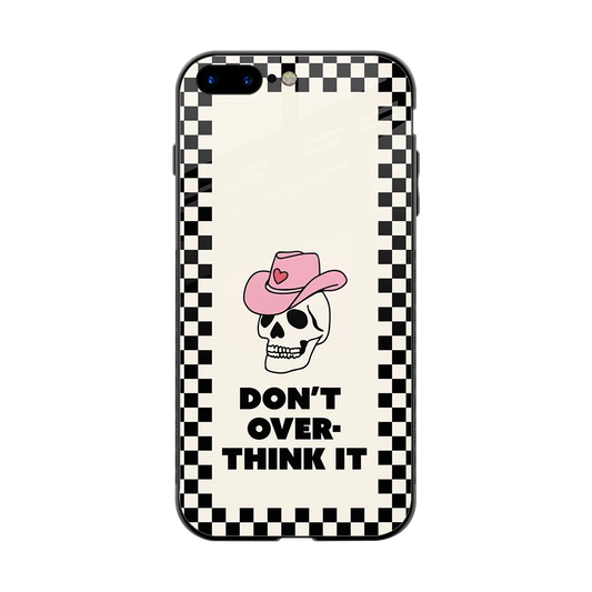 Chill Mode back phone cover | glass case for iphone 8 plus