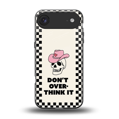 Chill Mode back phone cover | glass case for iphone air