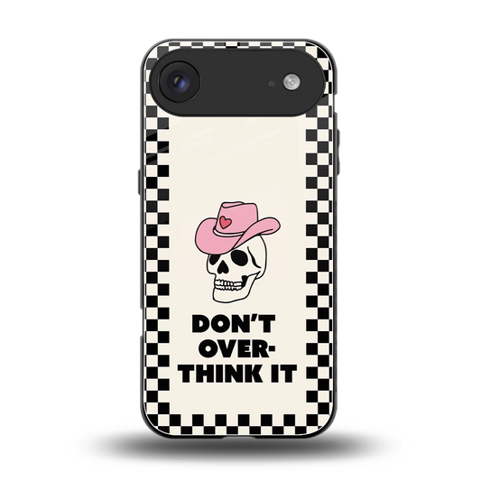 Chill Mode back phone cover | glass case for iphone air