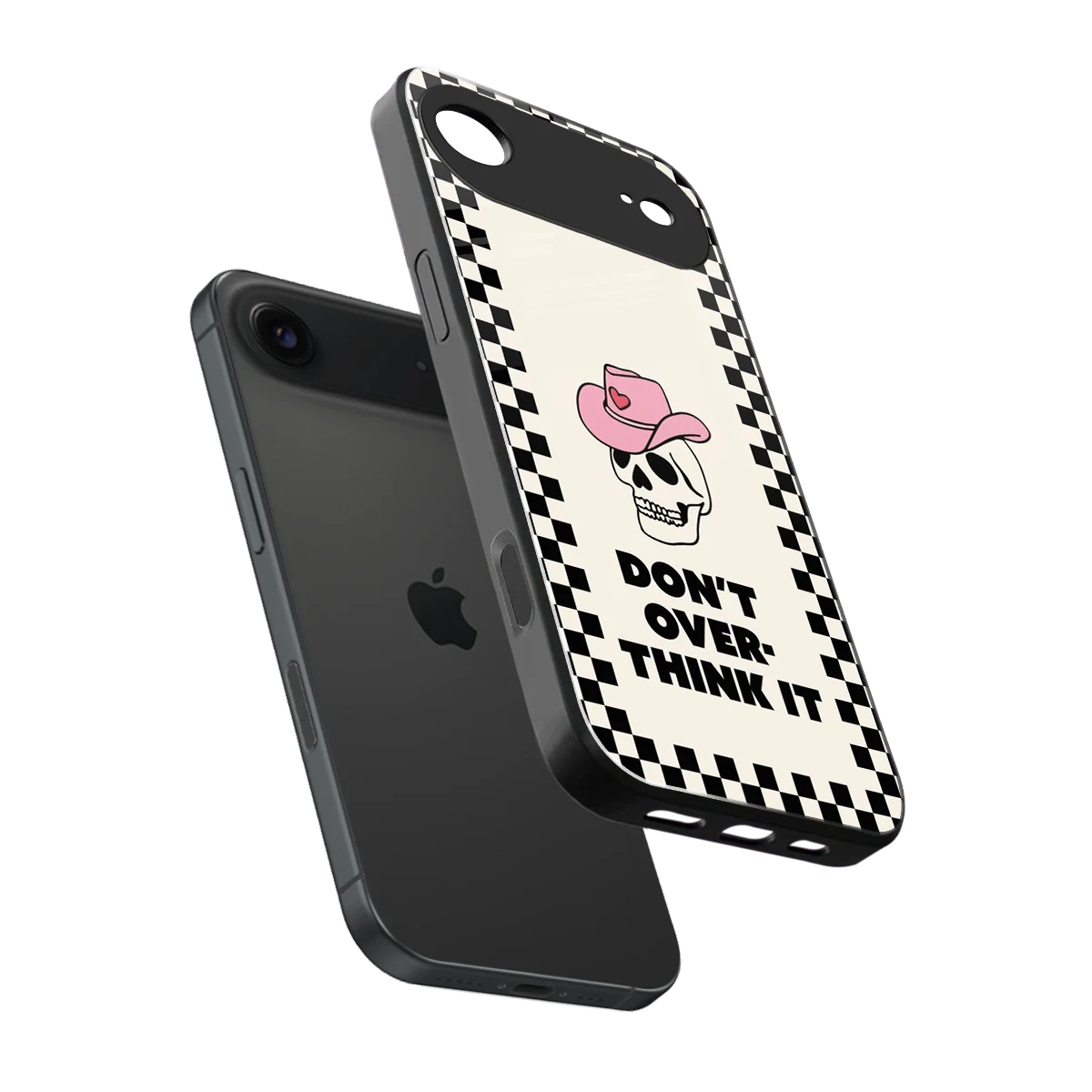 Chill Mode sleek iphone air cover with tempered glass back and TPU edges