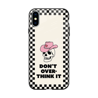 Chill Mode back phone cover | glass case for iphone x