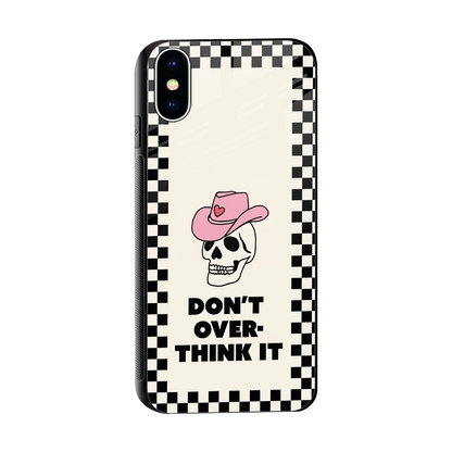 Chill Mode sleek iphone x cover with tempered glass back and TPU edges