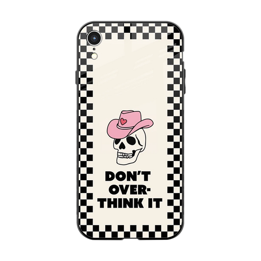 Chill Mode back phone cover | glass case for iphone xr
