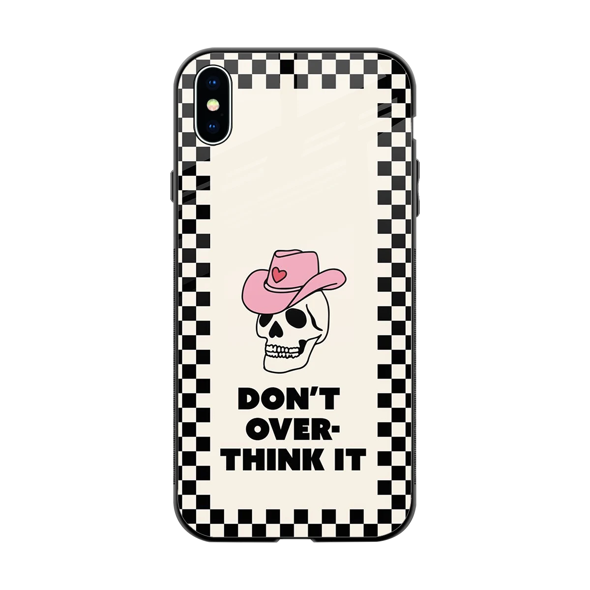 Chill Mode back phone cover | glass case for iphone xs max