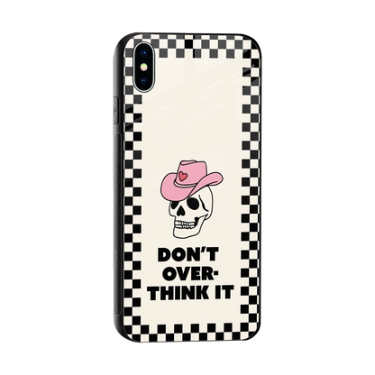 Chill Mode sleek iphone xs max cover with tempered glass back and TPU edges
