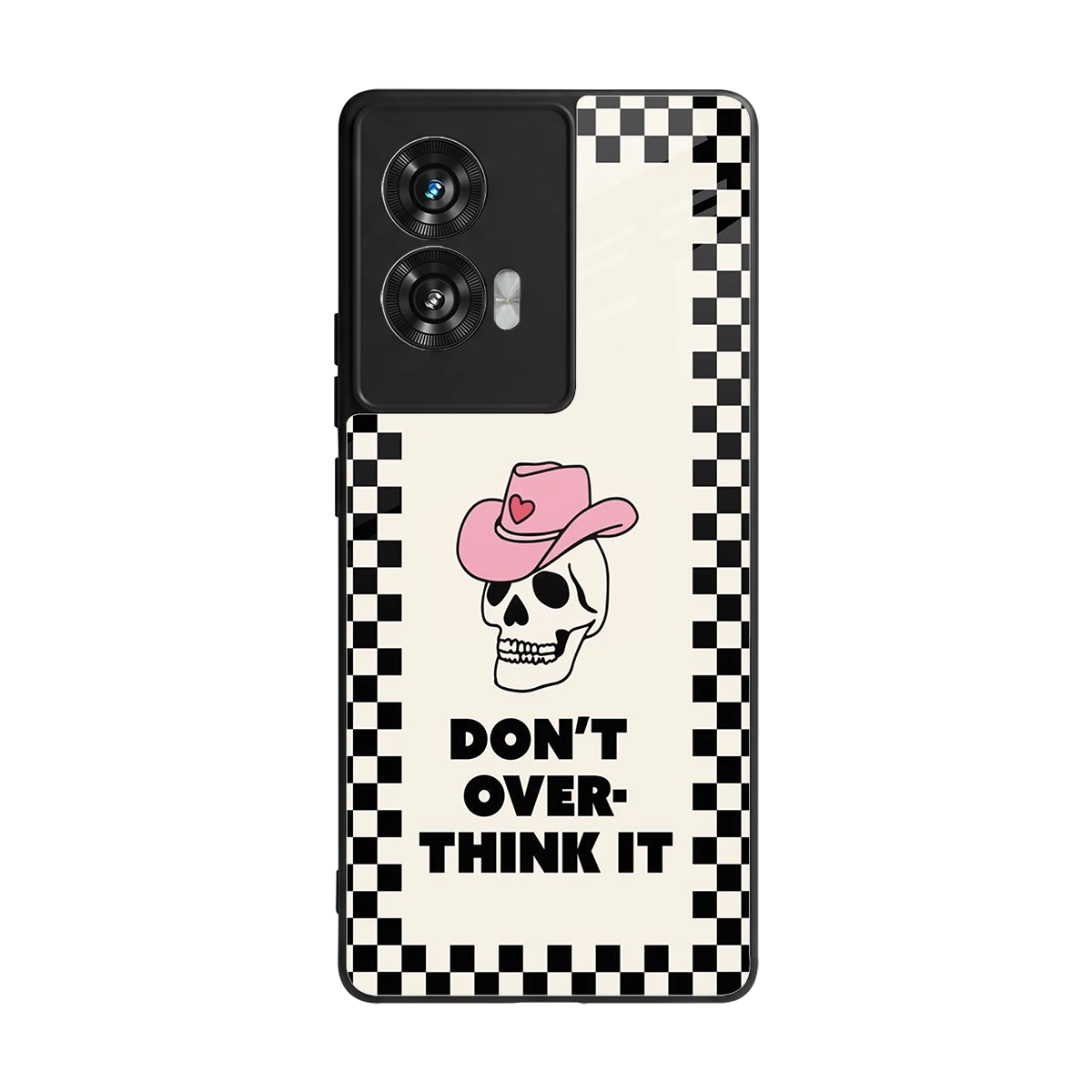 Chill Mode back phone cover | glass case for motorola edge 50 fusion