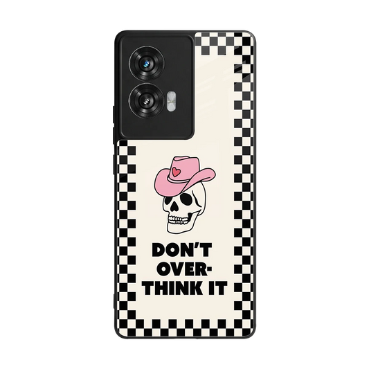 Chill Mode back phone cover | glass case for motorola edge 50 fusion