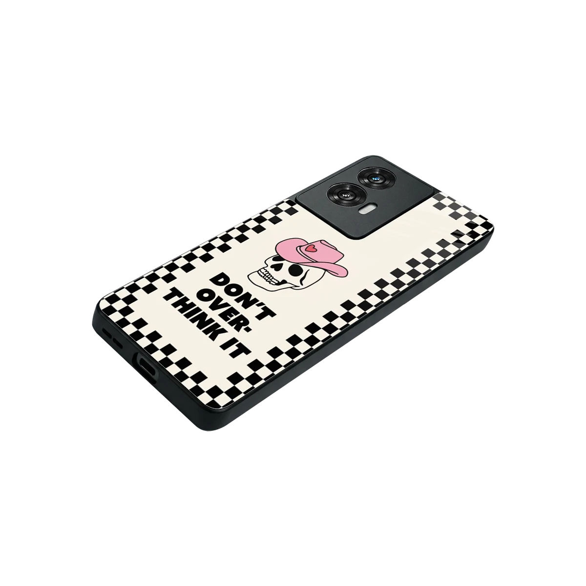 Chill Mode stylish phone case for motorola edge 50 fusion | glossy glass and slim fit