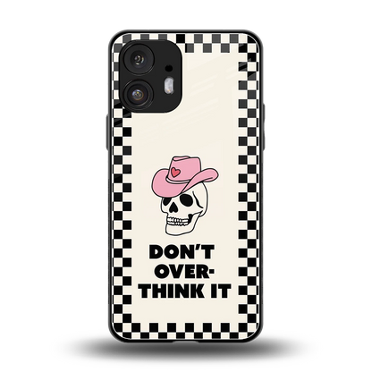 Chill Mode back phone cover | glass case for nothing phone 2