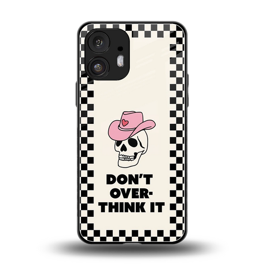 Chill Mode back phone cover | glass case for nothing phone 2